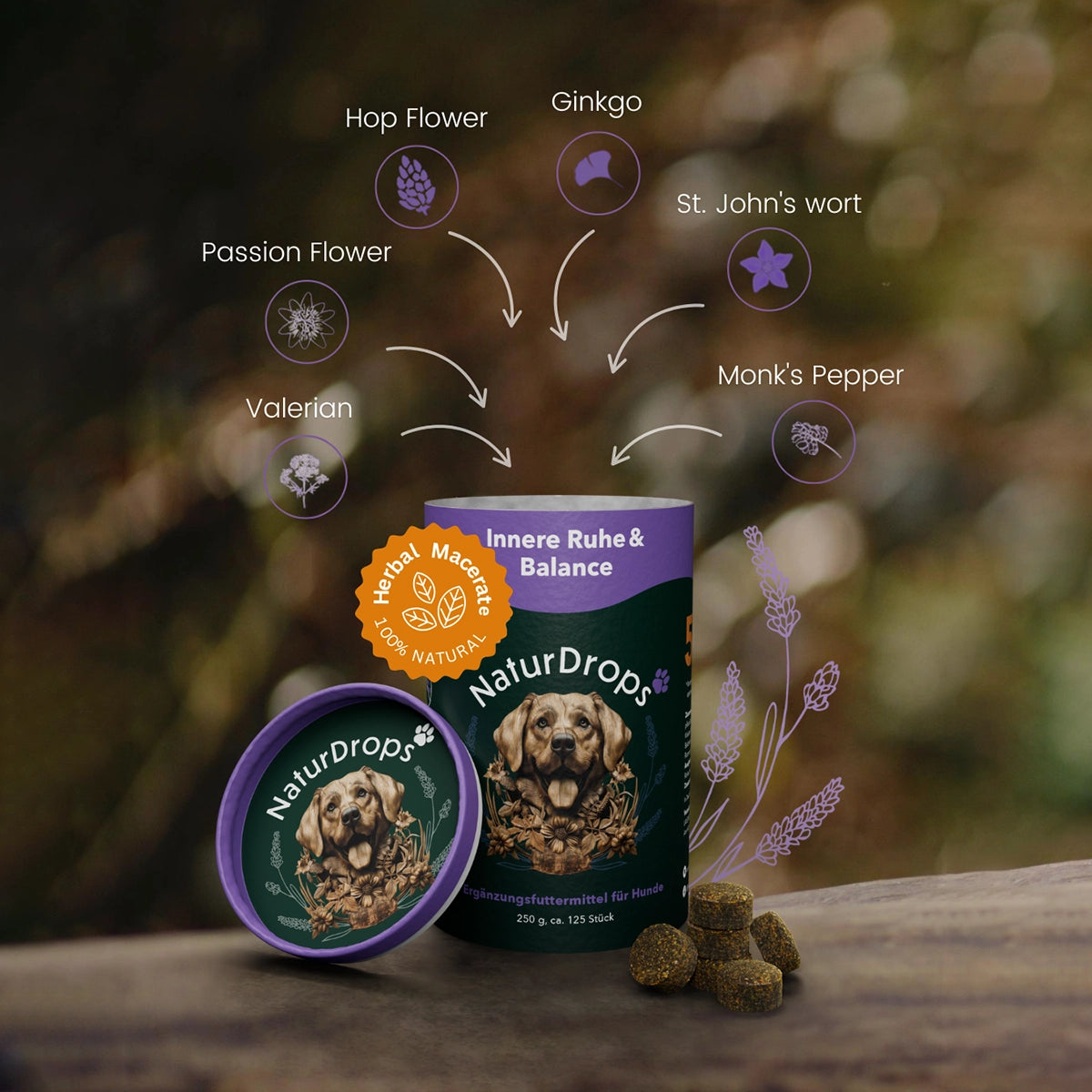 Inner Peace & Balance – To relieve stress, nervousness and anxiety