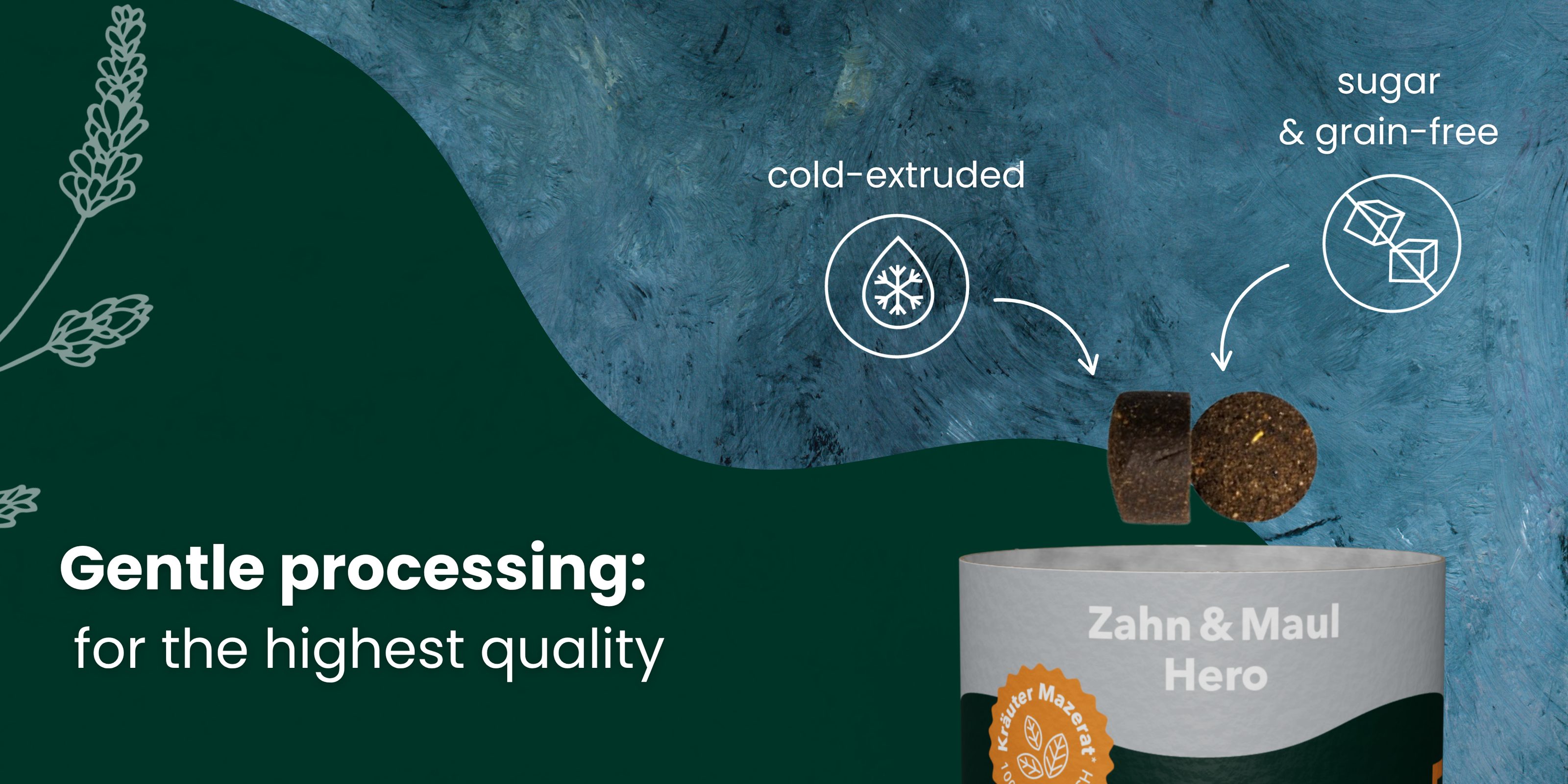 Gentle processing – preserving natural nutrients