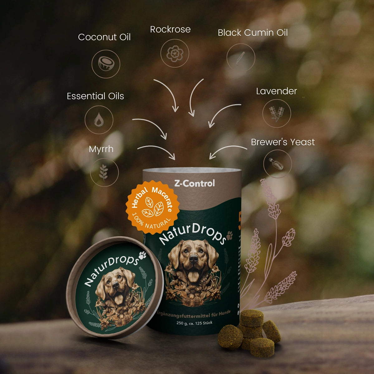 Z-Control: Natural tick protection for your dog