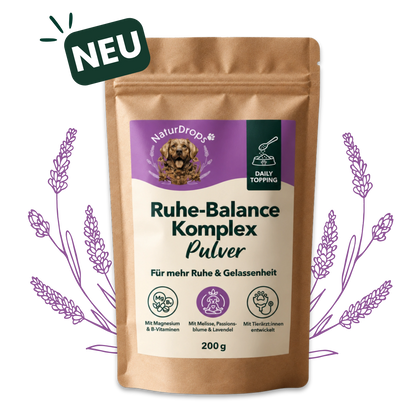 NEU: Ruhe-Balance Komplex Pulver von NaturDrops