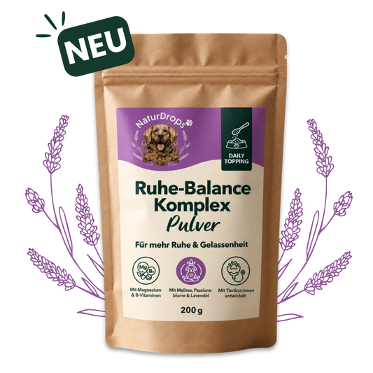NEU: Ruhe-Balance Komplex Pulver von NaturDrops